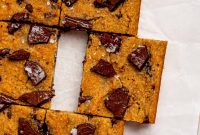 Gooey Chickpea Cookie Bars — Protein-Packed Dessert Bars