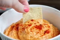 Smoky Roasted Red Pepper Hummus Recipe for Creamy Dip