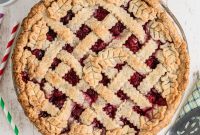 Homemade Raspberry Pie Recipe: Flaky Crust & Fresh Filling