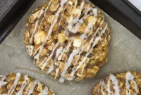 Apple Cinnamon Oatmeal Cookies recipe with warm spices and apples