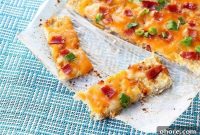 Cheesy Loaded Cauliflower Bread Recipe — Low-Carb Party Bread