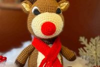 Free Rudolph the Red-Nosed Reindeer Crochet Pattern Guide