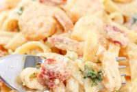Creamy Shrimp Pasta with Sun-Dried Tomatoes Recipe