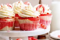 White Chocolate Peppermint Cupcakes Recipe for Festive Baking