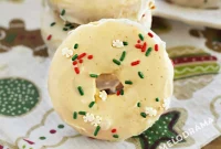 Baked Eggnog Donuts for Christmas Morning