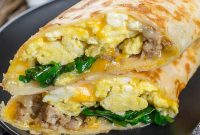 Savory Sausage Breakfast Burrito Recipe for Busy Mornings