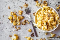 Roasted Cauliflower Mac and Cheese Casserole Recipe