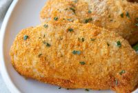 Crispy Parmesan-Crusted Baked Chicken Breast Recipe