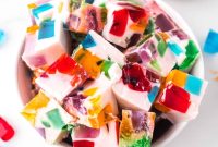 Retro Broken Glass Jello Recipe – Colorful Layered Dessert