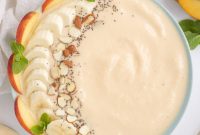 Peach Smoothie Bowl Recipe: Creamy Tropical Breakfast Bowl
