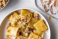 Citrus-Infused Paccheri with Slow-Braised Rabbit Ragù