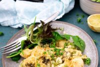 One-Pan Baked Creamy Broccoli Gnocchi Recipe