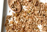 Almond Coconut Granola Recipe with Crunchy Clusters