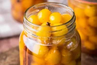 Homemade Pickled Mirabelle Plums Recipe for Preserving Summer Fruit