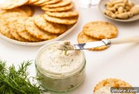 Herbed Cashew Cream Cheese Recipe for Spreads and Dips