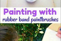 Creative Rubber Band Paintbrush Techniques for Stunning Art