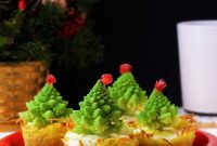 Mini Christmas Tree Quiches: Festive Savory Holiday Appetizers
