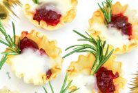 Cranberry Brie Bites: Easy Baked Appetizers for Holiday Parties