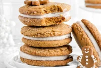Gingerbread Sandwich Cookies Recipe for Holiday Parties