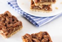 Gluten-Free Vegan Pecan Pie Bars — Gooey Pecan Slice Recipe
