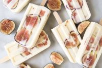 Whiskey, Yogurt & Fig Frozen Popsicles Recipe