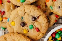 Soft Chewy Mini M&M Cookies — Small Batch Recipe