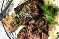 Melt-in-Your-Mouth Slow Cooker Braised Beef Short Ribs Recipe