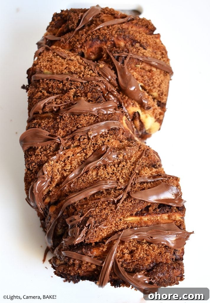 Nutella Pull-Apart Bread Recipe: Gooey Chocolate Hazelnut Loaf 6 img 10105 5
