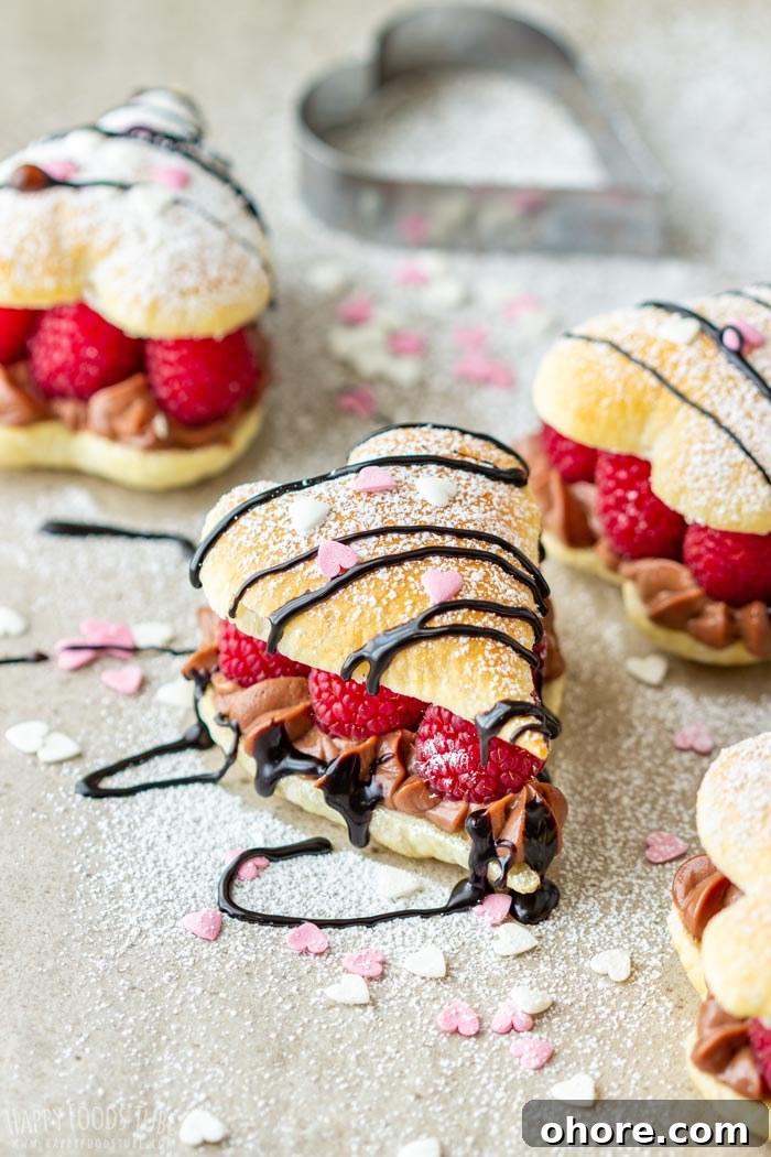 Flaky Puff Pastry Hearts for Valentine’s Day Gifts 9 Heart Shaped Valentine’s Day Desserts
