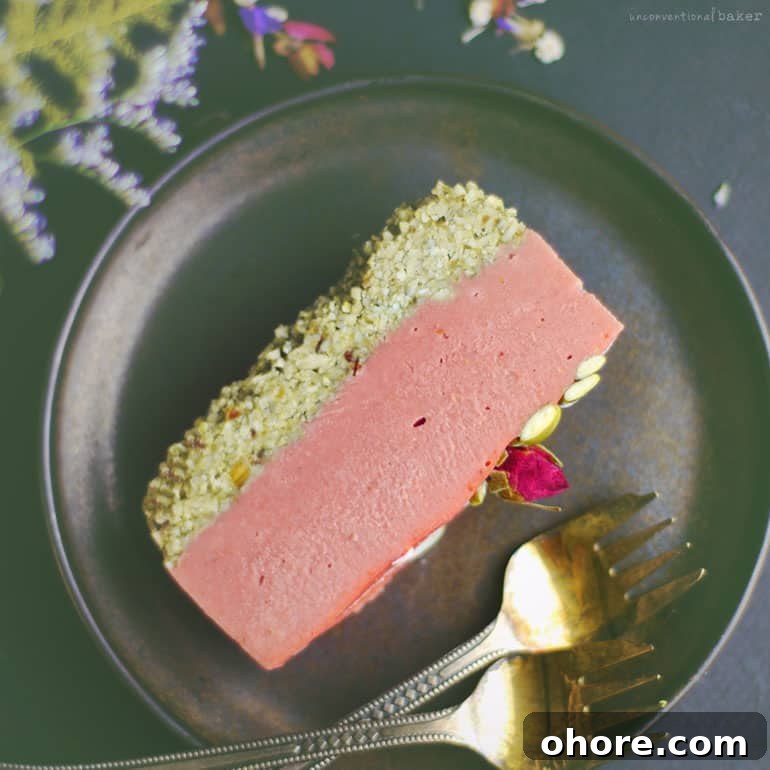 Strawberry Lime Parsnip Cheesecake (Free From: nuts, dairy, gluten & grains, refined sugar)