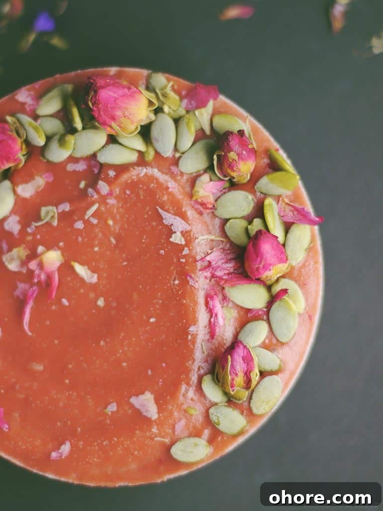 Strawberry Lime Parsnip Cheesecake (Free From: nuts, dairy, gluten & grains, refined sugar)