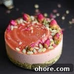 Strawberry Lime Parsnip Cheesecake (Free From: nuts, dairy, gluten & grains, refined sugar)
