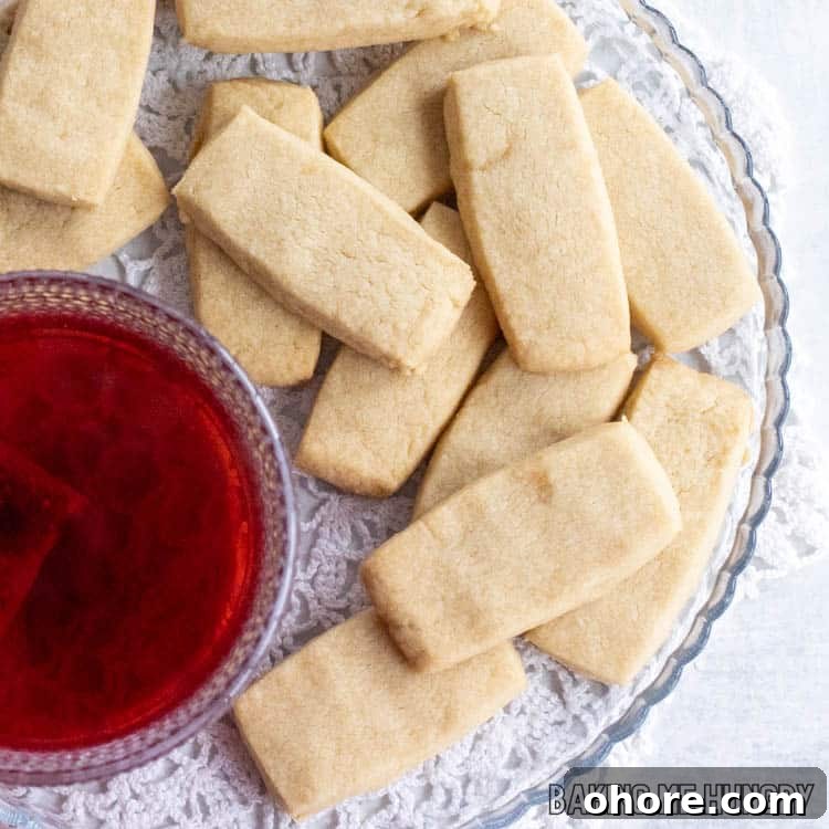 3-Ingredient Brown Sugar Cookies Recipe 3 plate of cookies with a cup of tea