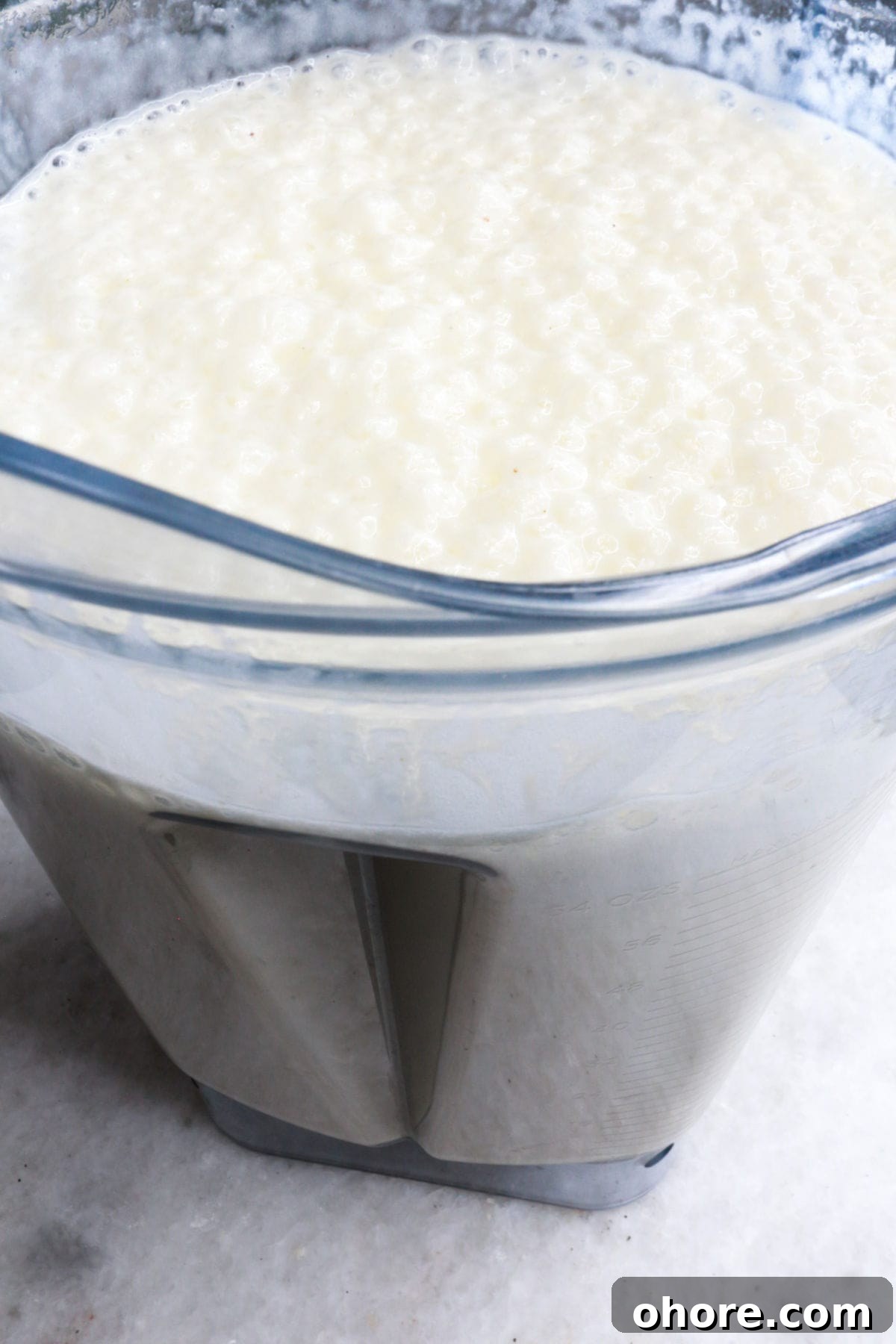 Banana Agua Fresca Recipe — Refreshing Banana Water Drink 6 Blended banana drink