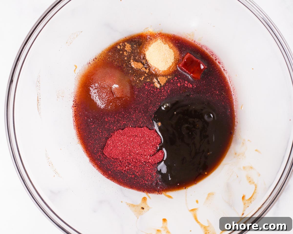 Char Siu Chinese BBQ Pork Recipe: Authentic Cantonese Roast Pork 7 Mixing marinade