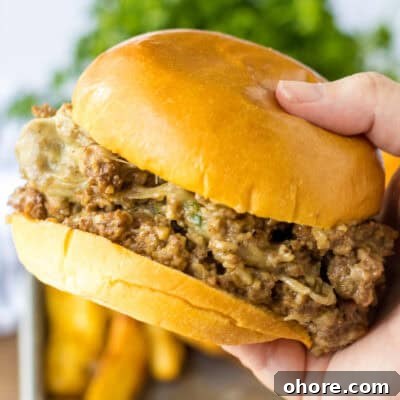 French Onion Sloppy Joes feature