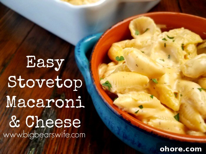 Easy Stovetop Macaroni and Cheese