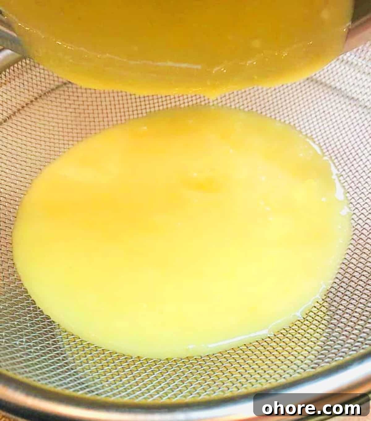 Homemade Meyer Lemon Curd Recipe — Bright Citrus Spread 6 lemon curd through a fine mesh seive.
