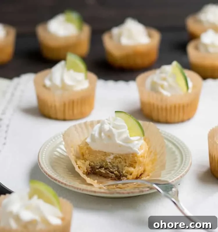 Mini Key Lime Pies: Tangy Bite-Size Dessert Recipe 8 Easy Mini Key Lime Pies come together quickly with just five ingredients and one bowl. Creamy and full of fresh lime flavor, a perfect dessert for summer!