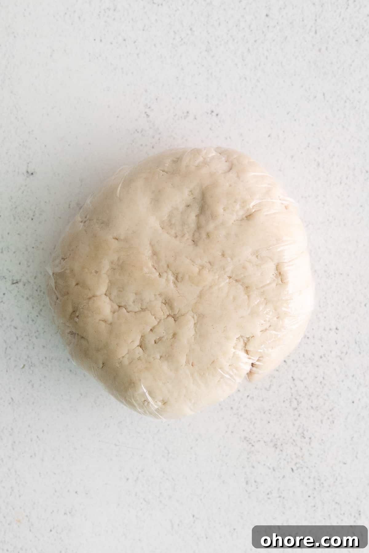pasta dough ball.