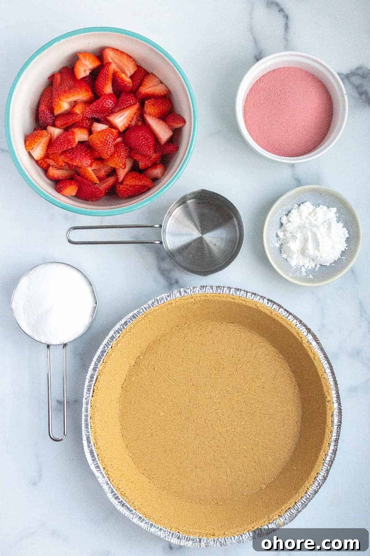 Strawberry Jello Pie Ingredients