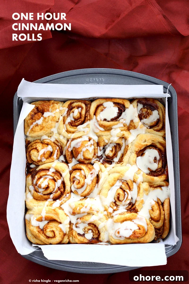 1-Hour Vegan Cinnamon Rolls Made with Aquafaba 2 Easy Homemade 1 hour Cinnamon Rolls with Aquafaba. Vegan Cinnamon Rolls with Cashew cream frosting. Ready in 60 minutes.