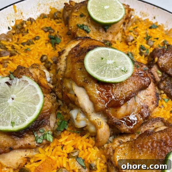 One Pot Chicken & Spanish Rice