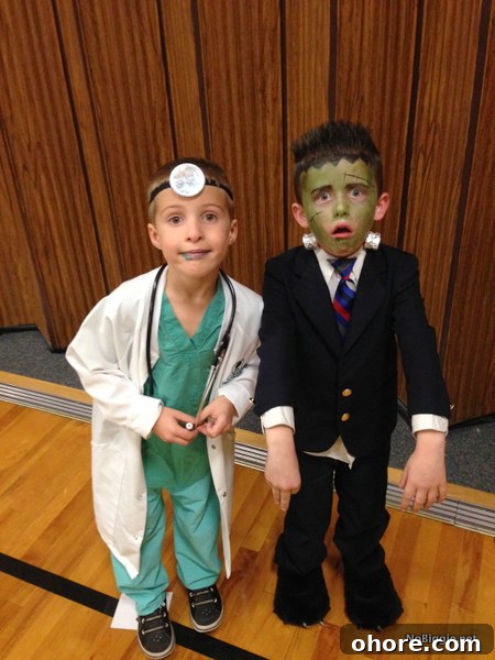 frankenstein and doctor costume - NoBiggie.net
