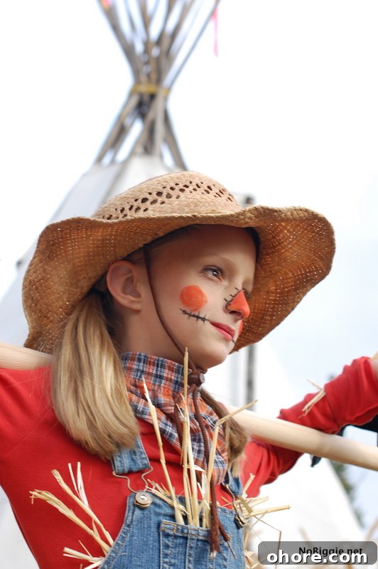 scarecrow costume for a girl - NoBiggie.net