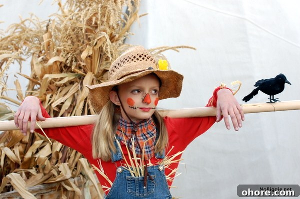 scarecrow costume with crow - NoBiggie.net