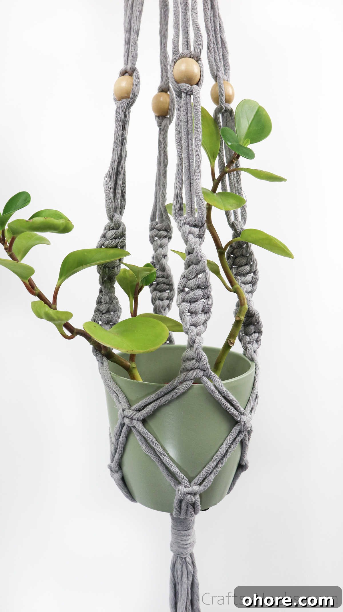 macrame plant hanger
