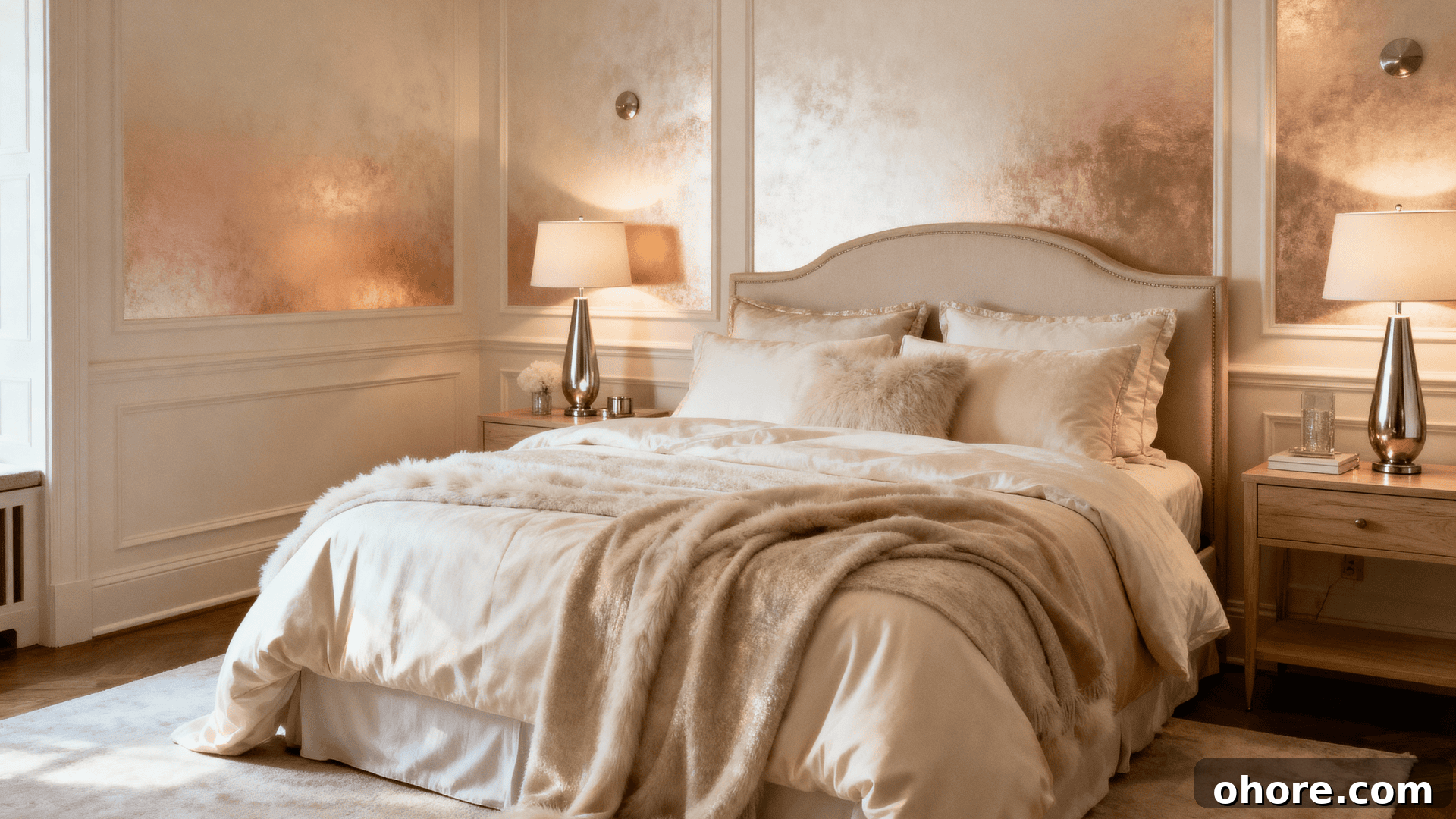 13 Calming Bedroom Paint Colors That Improve Sleep 14 champagne and ivory luxurious calm