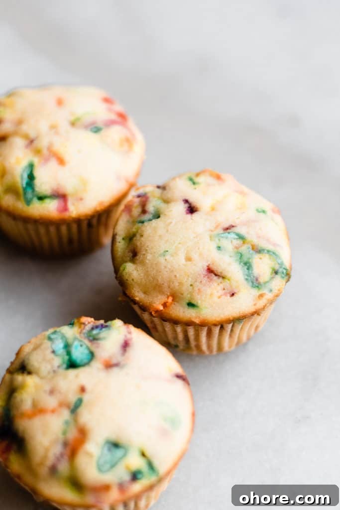 Cupcake batter in the pan, ready to be baked.