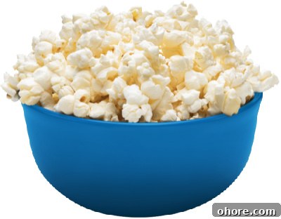 Popcorn balls close-up